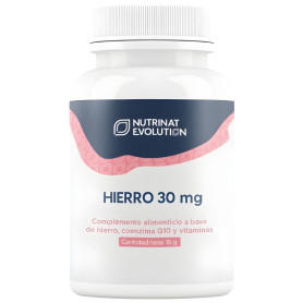 Fer 30Mg 30 Gélules Végétales Nutrinat Evolution