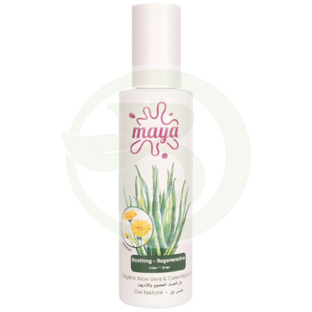 Gel Corporel d'Aloe Vera et Calendula 100ml Maya Organic