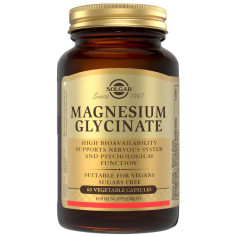Magnésium Bisglycinate 60 Gélules Solgar