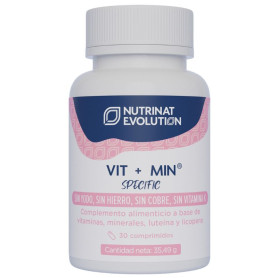 Vit+Min Specific 30 Comprimés Nutrinat Evolution