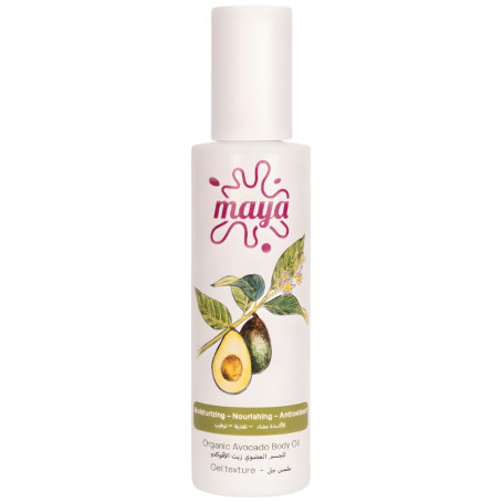 Huile Corporelle d'Avocat 100Ml Maya Organic
