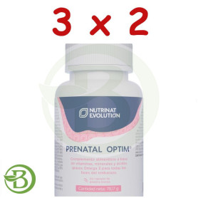 Pack 3x2 Prenatal Optim 60 Cápsulas Nutrinat Evolution