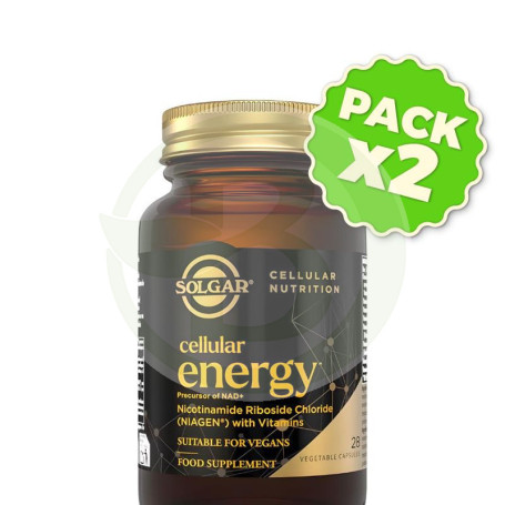 Pack 2x Cellular Energy 28 Cápsulas Solgar