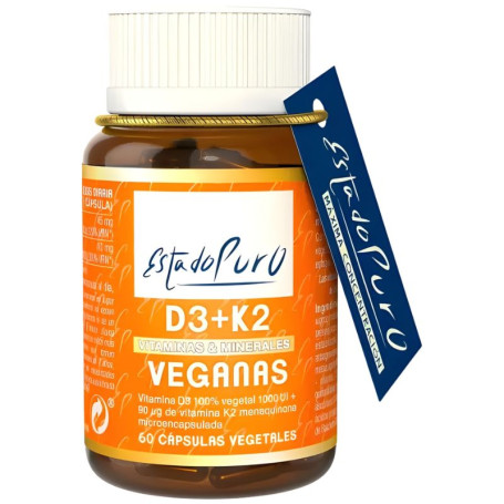 D3 + K2 60 Gélules État Pur