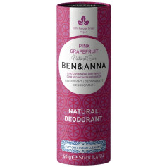 Déodorant Pink Grapefruit en Emballage Cartonné 40G Ben&Anna