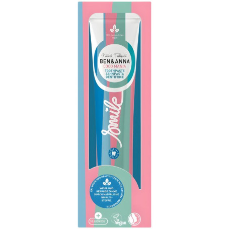 Dentifrice Coco Manía avec Fluor 75Ml Ben&Anna