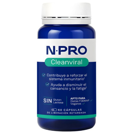 Cleanviral 60 Gélules Npro
