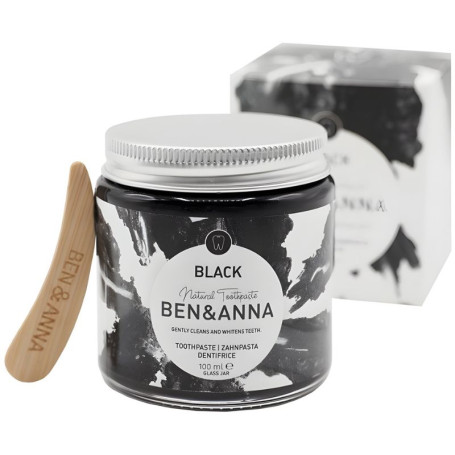 Dentifrice Black en Flacon de Verre 100Ml Ben&Anna