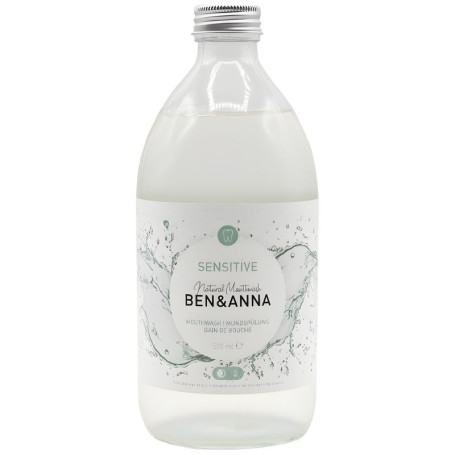 Bain de bouche en Bouteille en Verre 500Ml Ben&Anna