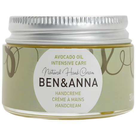 Crème Mains Intensive Care à l'Huile d'Avocat 30Ml Ben&Anna