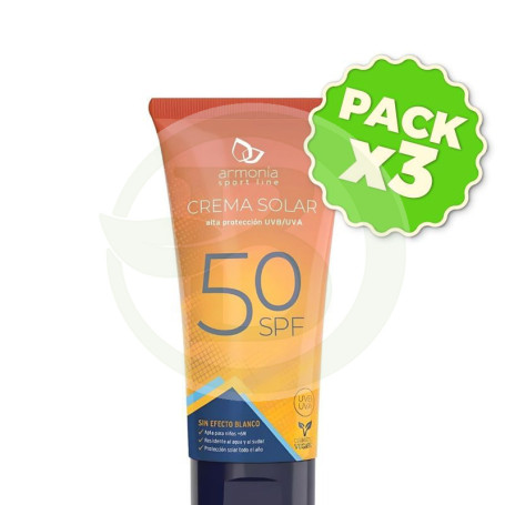 Pack 3x Crema Solar 50 Spf 150Ml Armonia