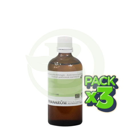 Pack 3x Aceite Esencial De Lavanda Bio 100Ml. Pranarom
