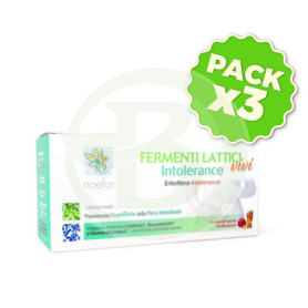 Pack 3x Erbaflora Intolerance 12 Viales De 10Ml. Noefar