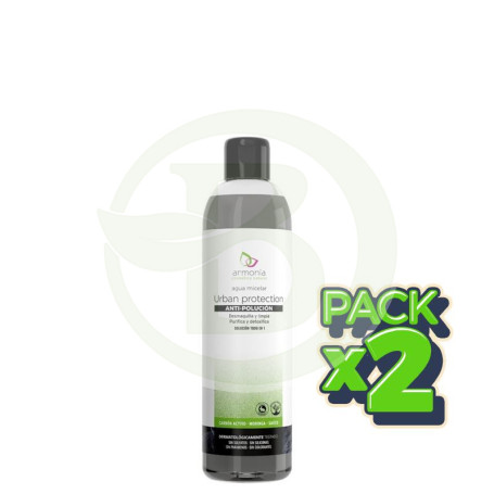 Pack 2x Agua Micelar Urban Protection 300Ml. Armonia