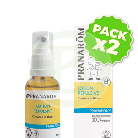 Pack 2x Pranapoux Loción Capilar Bio 30Ml. Pranarom