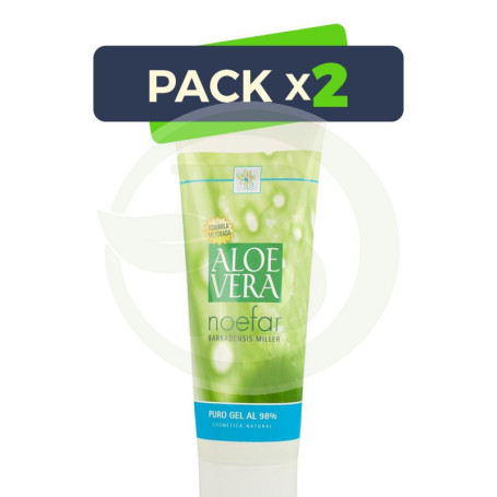 Pack 2x Aloe Vera Gel 200Ml. Noefar