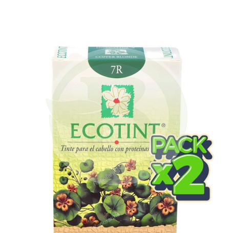 Pack 2x Ecotint Rubio Cobrizo 7R Noefar
