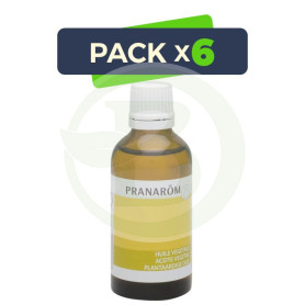 Pack 6x Aceite Vegetal De Rosa Mosqueta Bio 100Ml. Pranarom