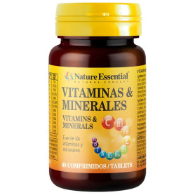 Vitamines et Minéraux 60 Comprimés Nature Essential