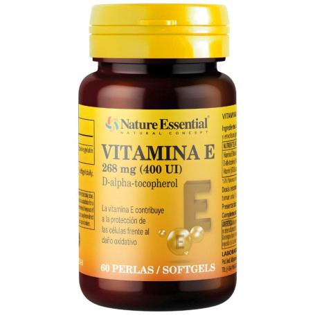 Vitamine E Naturelle (400 UI) 60 Perles Nature Essential