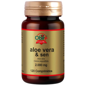 Aloe Vera avec Séné 120 Comprimés Obire