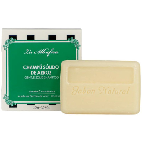Shampoing Solide De Riz 100G la Albufera