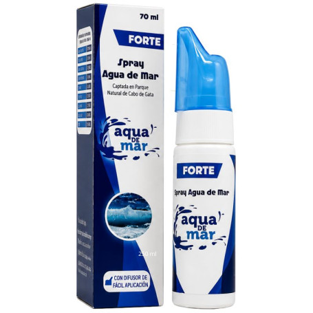 Spray Nasal Forte à l'Eau de Mer 70ml Aqua de Mar