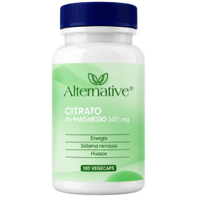 Citrate de Magnésium 500Mg 100 Gélules Alternative