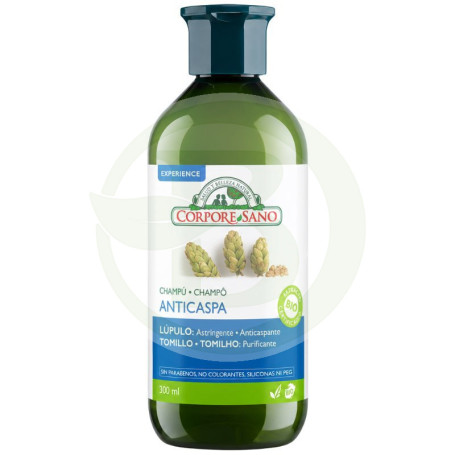 Shampooing antipelliculaire 300Ml. Corpore Sano
