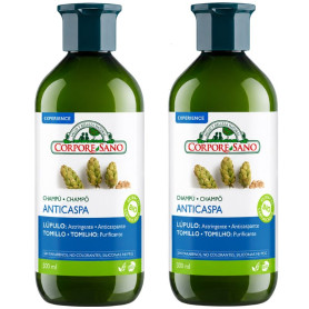 Shampooing Antipelliculaire 300+300Ml Corpore Sano