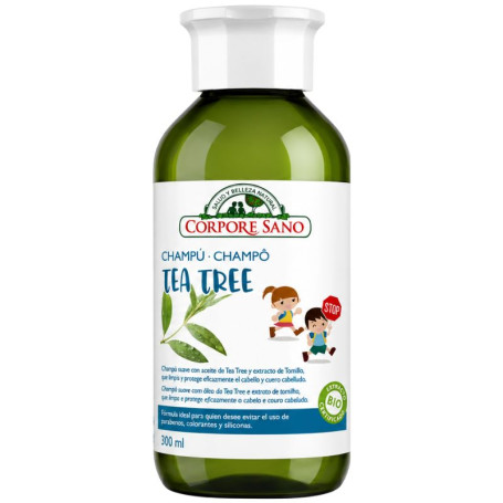 Shampooing Scolaire Arbre à Thé 300Ml Corpore Sano