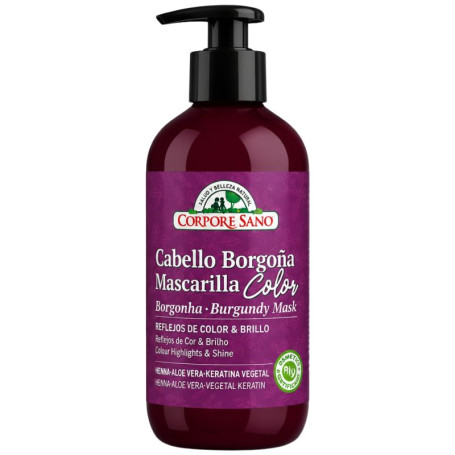 Masque pour Cheveux Bordeaux 280Ml Corpore Sano