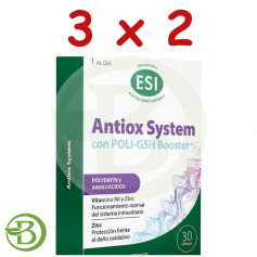 Pack 3x2 Antiox System 30 Comprimés Esi