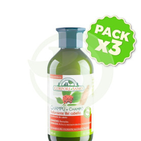 Pack 3x Champú Reforzante 300Ml. Corpore Sano