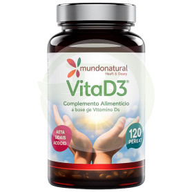 VitaD3 5000UI 120 perles du monde naturel