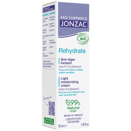 Crème Légère Hydratante Rehydrate 50Ml Eau Thermale Jonzac