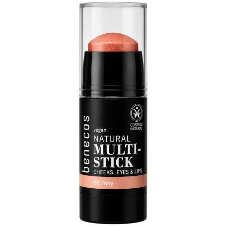 Multi Stick Yeux, Lèvres et Joues Be Rosey 4,8G Benecos