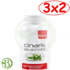 Pack 3x2 Cinaris 120 Gélules Plantis
