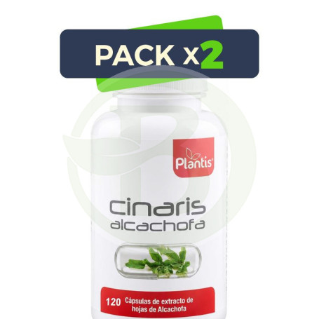 Pack 2x Cinaris 120 Cápsulas Plantis