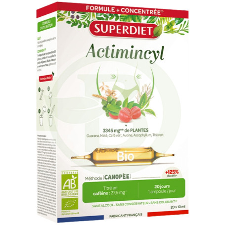 Actimincyl Bio Formule + Concentré 20 Ampoules Superdiet