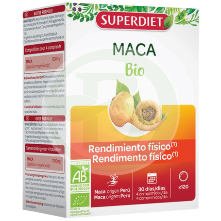Macafit Bio 120 Comprimés Superdiet