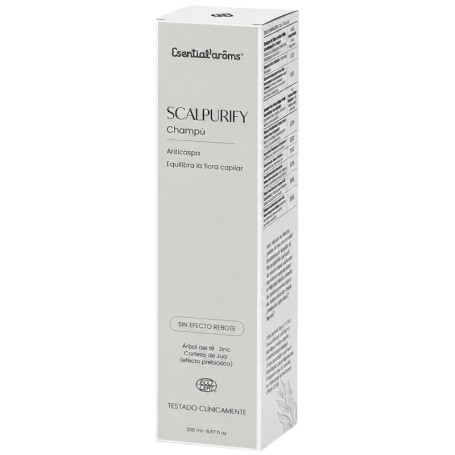 Scalpurify Shampoing Anti-pellicules 200Ml Esential Aroms