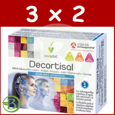 Pack 3x2 Decortisal 60 Gélules Novadiet