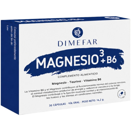 Magnésium³ + B6 30 Gélules Dimefar