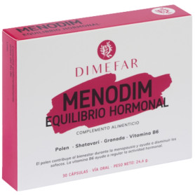 Menodim Équilibre Hormonal 30 Gélules Dimefar
