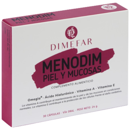 Menodim Peau et Muqueuses 30 Gélules Dimefar
