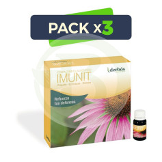 Pack 3x Imunit Défenses 20 Viales Derbos