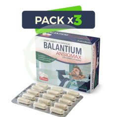 Pack 3x Balantium Ansiomax 60 Gélules Derbos