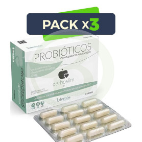 Pack 3x Derboslim 30 Cápsulas Derbós
