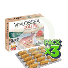 Pack 3x Vitalossea Dolfree 30 Gélules Derbos